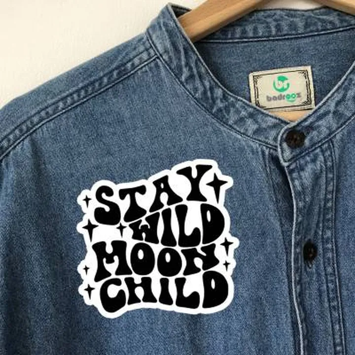 پچ حرارتی  stay wild moon child