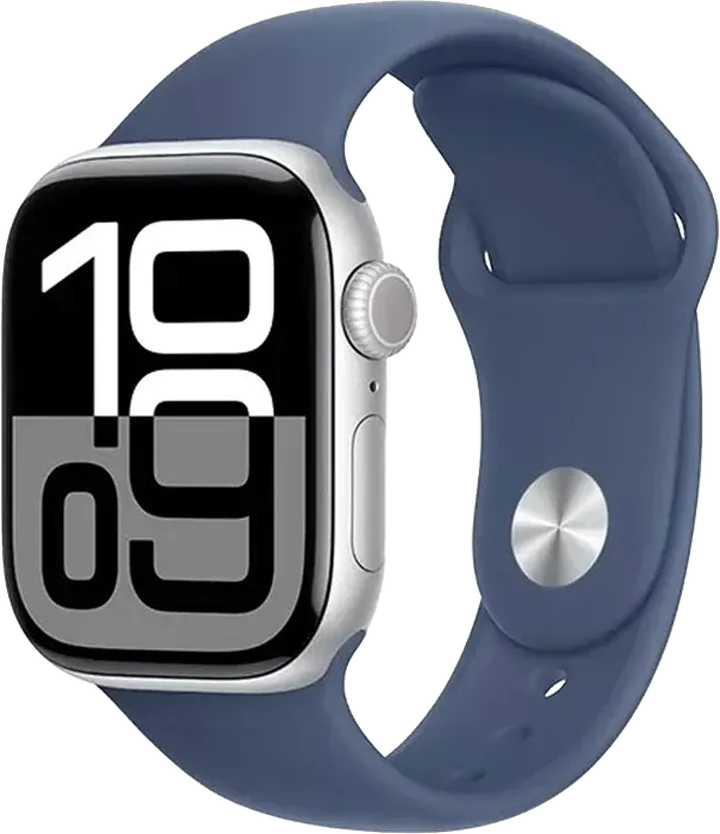 ساعت هوشمند Apple Watch سری 10 مدل  Silver AL Denim SB 46MM
