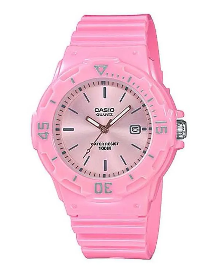 ساعت مچی زنانه عقربه ای کاسيو Casio مدل LRW-200H-4E4VDF