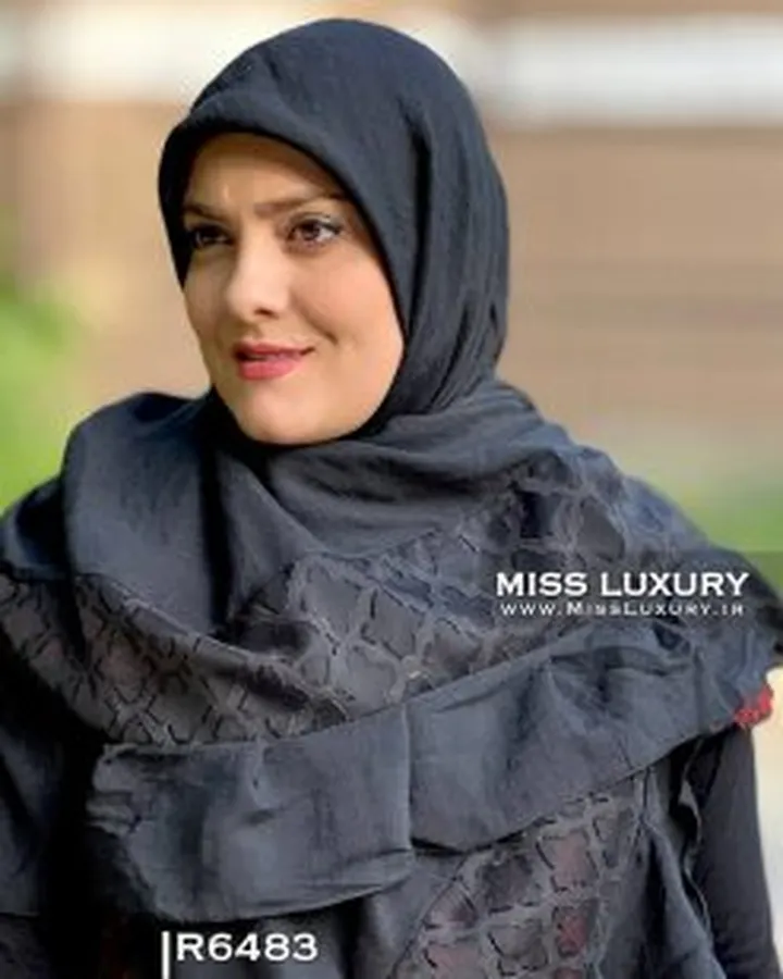 روسری مزونی تیکه دوزی شده R6483