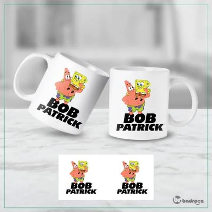 ماگ  Sponge Bob and Patrick