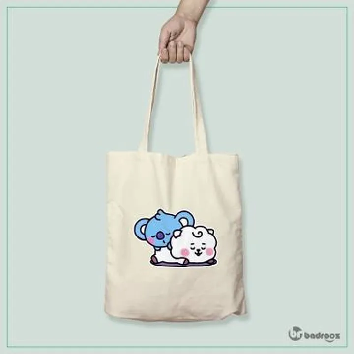 کیف خرید کتان bt21 koya.rj