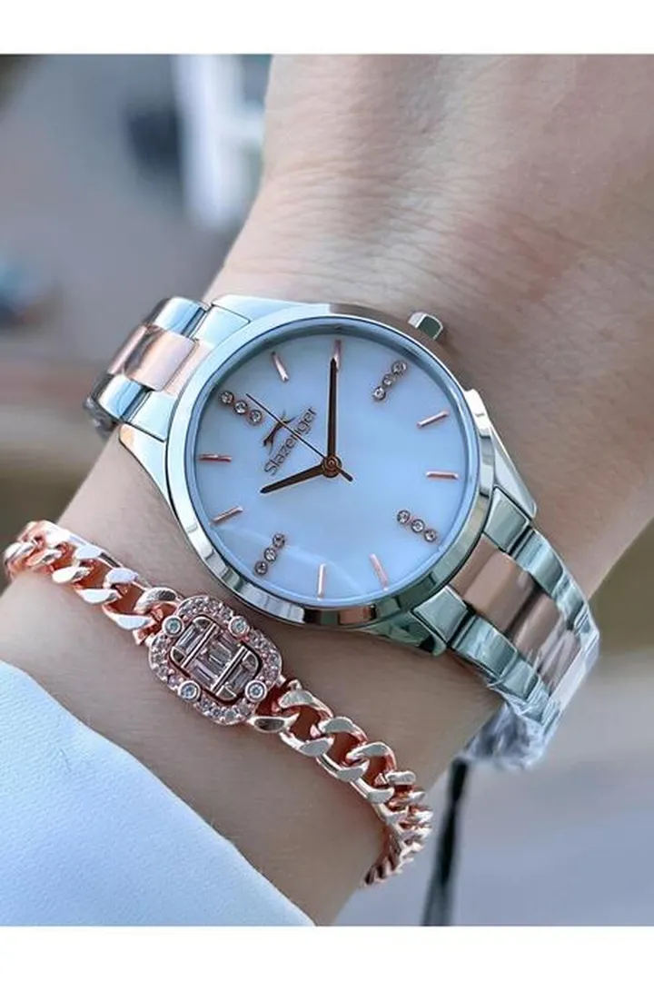 ساعت مچی عقربه ای زنانه اسلازنگر