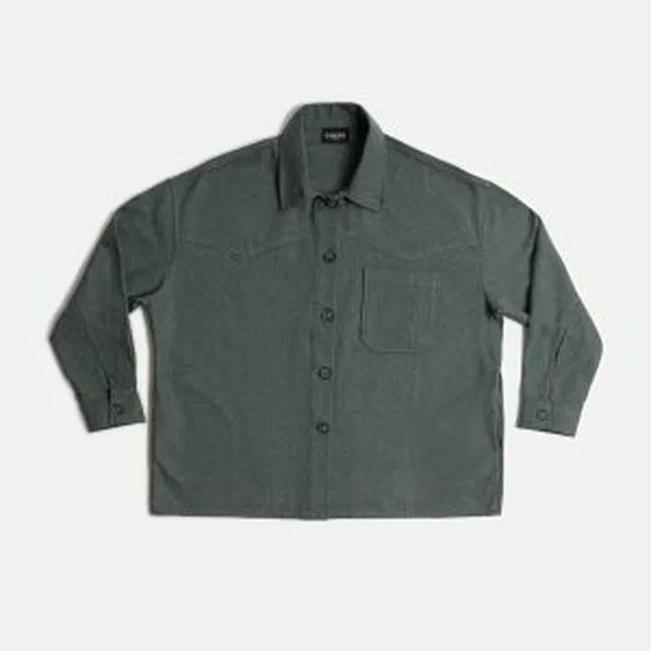 پیراهن پشمی دخترانه سبز مدل آرنیکا | کیامورس