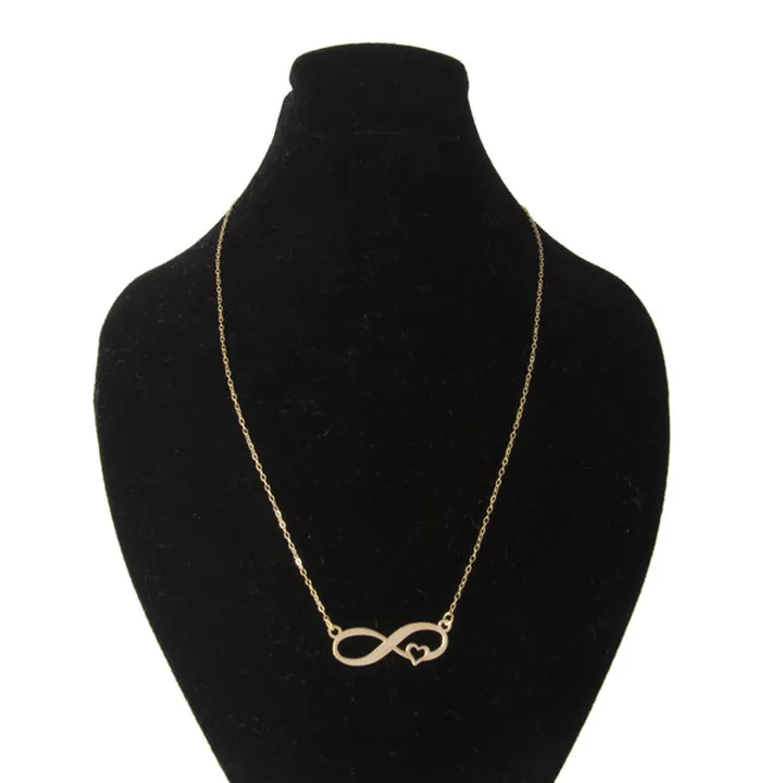 گردنبند طلا 18 عیار زنانه با زنجیر حلقهای (فلامین...