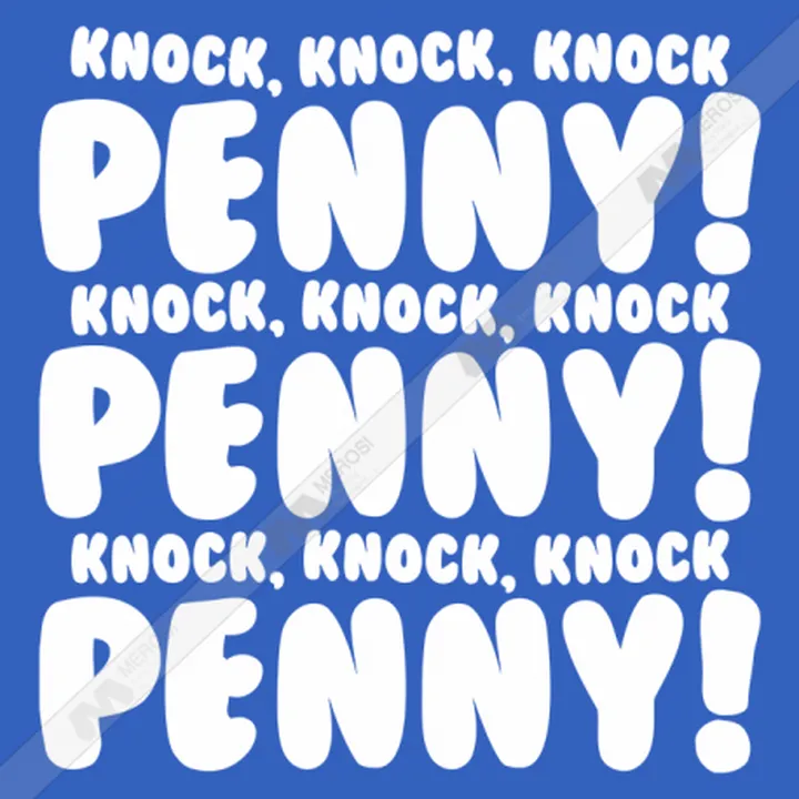 تیشرت knock knock knock penny