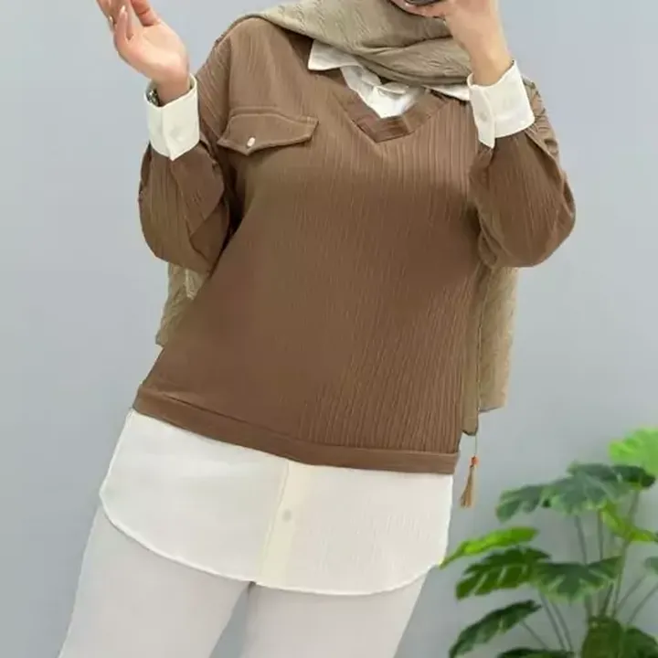 شومیز زنانه(ارسال رایگاان.قبل از خرید حتمااا موجودی بگیرید)