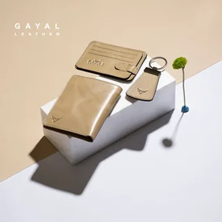 ست چرم گَیال S206 کرم (GAYAL Leather)