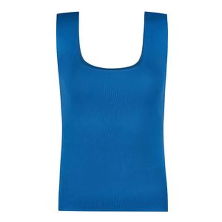 تاپ بافت زنانه نیزل مدل 210 رنگ آبی