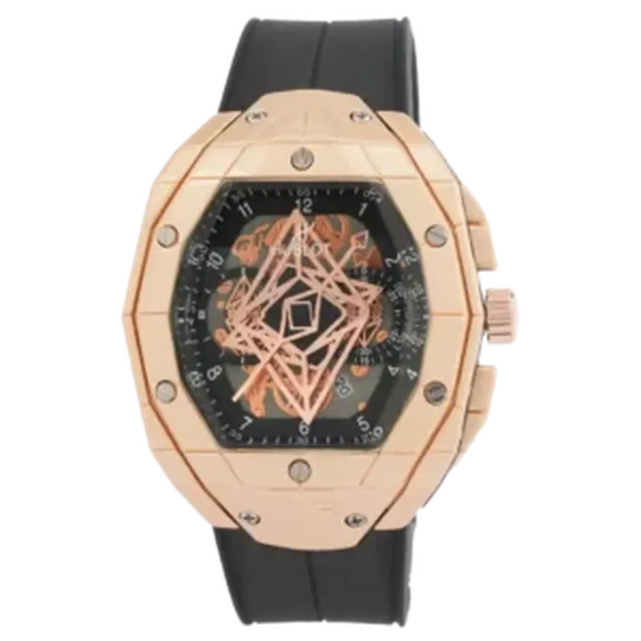 ساعت مچی مردانه هابلوت HUBLOT طرح کهکشانی مدل 2095