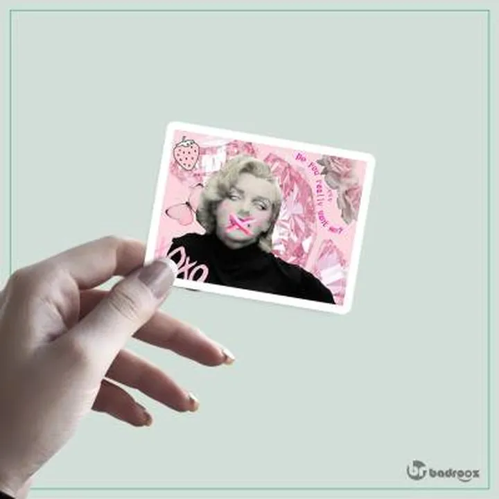 استیکر Pink Monroe