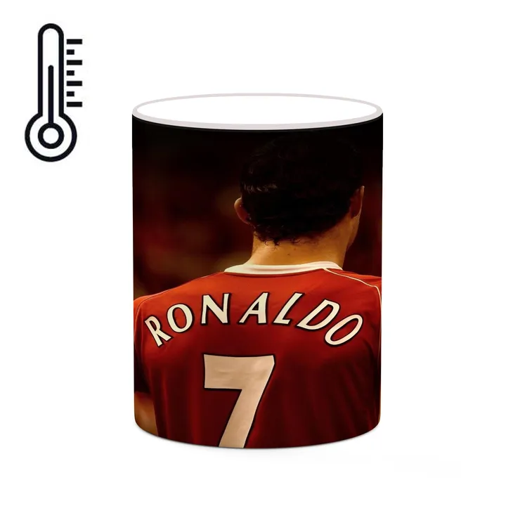 ماگ حرارتی کاکتی طرح Ronaldo رونالدو مدل mgh43185