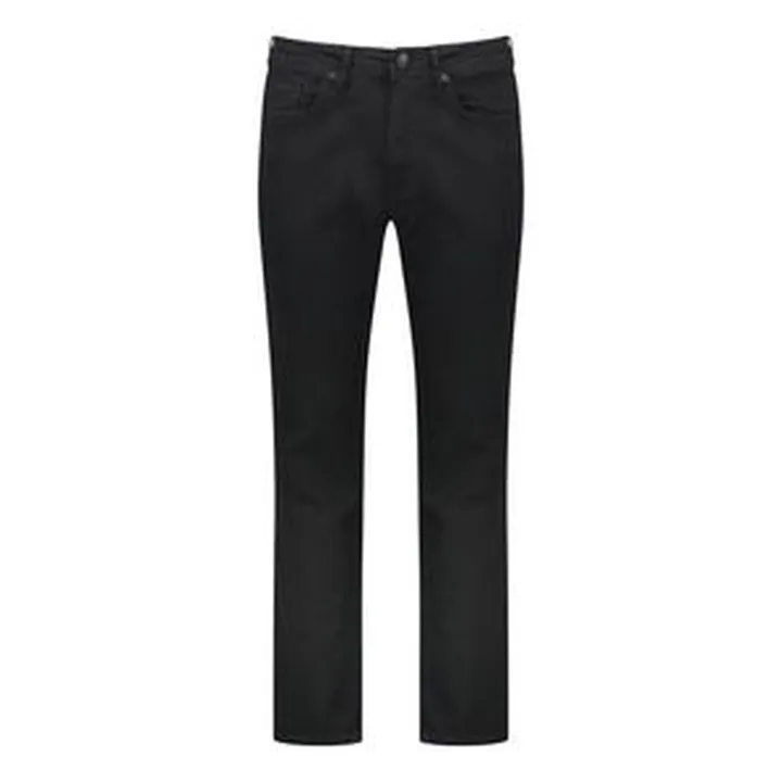 شلوار جین راسته مردانه پاتن جامه مدل 301121040001846 رنگ مشکی