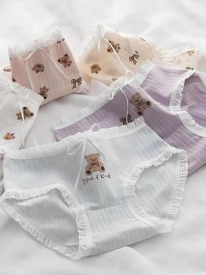 پک ۵تایی شورت نخی خرسی🐻